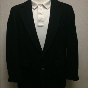 100% Camel Hair blazer, Bill Blass Columbia, single-button sport coat